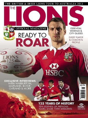 cover image of The official Lions magazine 2013